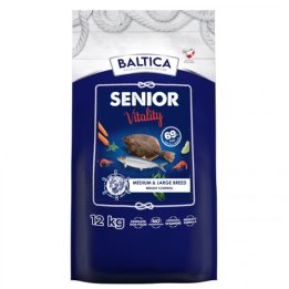 BALTICA Excellent Senior Vitality Pesce baltico Razze medie e grandi - cibo secco per cani - 12kg