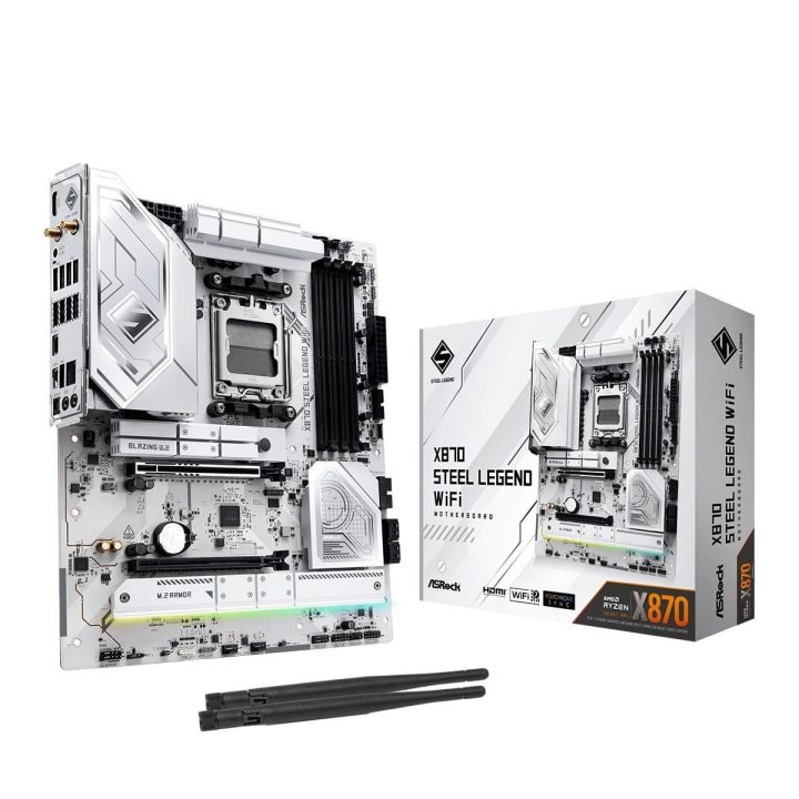Scheda madre - ASRock X870 Steel Legend WiFi