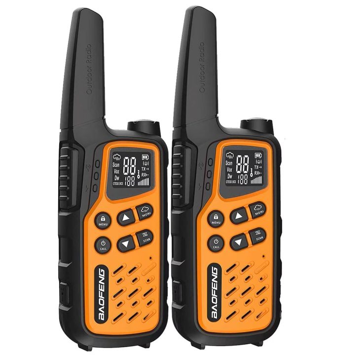 Walkie-Talkie Baofeng BF-T25E arancione 2 pezzi