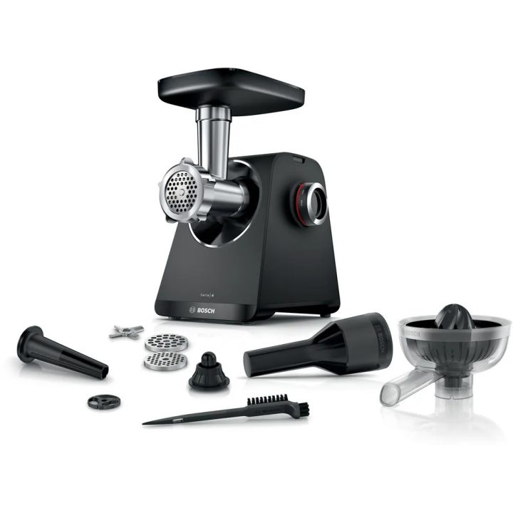 Bosch MFWS430B Tritacarne 1900 W Nero Argento