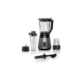 Bosch Serie 4 MMB6177S Frullatore 1.5 L Frullatore da tavolo 1200 W nero argento
