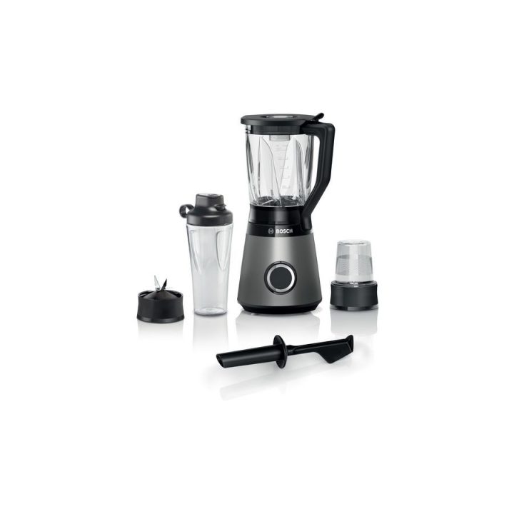 Bosch Serie 4 MMB6177S Frullatore 1.5 L Frullatore da tavolo 1200 W nero argento