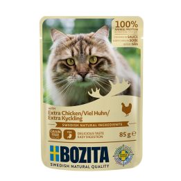 BOZITA Bocconcini di pollo in salsa - cibo umido per gatti - 85g