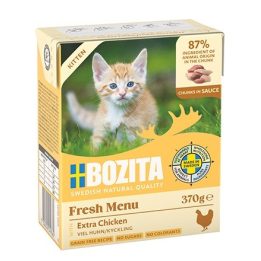 BOZITA Fresh Menu Bocconcini per gattini in salsa - cibo umido per gattini - 370g