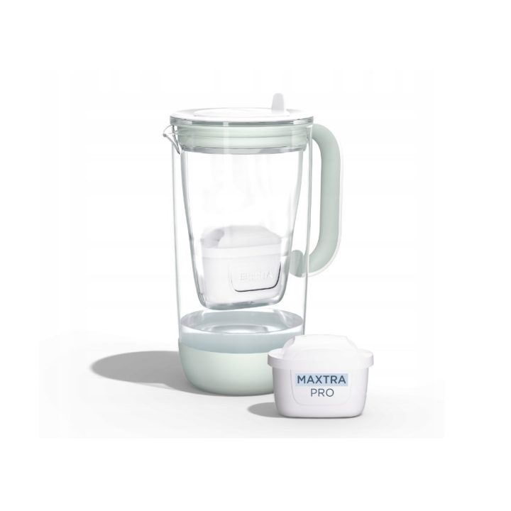 Brita Glass+1MaxtraProPP Brocca filtrante da 2,5 litri | menta