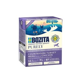 BOZITA Purely Paté Duoprotein Junior Pollo e tacchino - cibo umido per cani - 370g
