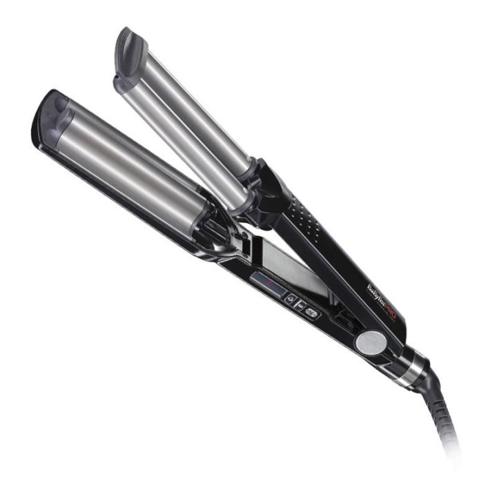BaByliss BAB2369TTE strumento per lo styling dei capelli Piastra arricciacapelli Caldo Nero 79 W 2.7 m