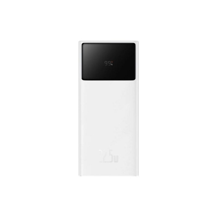 Baseus EnerFill FP41 Powerbank 22.5W USB-A - USB-C 30000 mAh Bianco