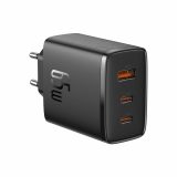 Caricabatterie da parete Baseus OS-Cube Pro 2 x USB-C + USB 65W nero
