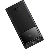 Baseus Power bank Star-Lord con display 20000mAh 22.5W USB-A USB-C microUSB + USB-A/USB-C cavo nero