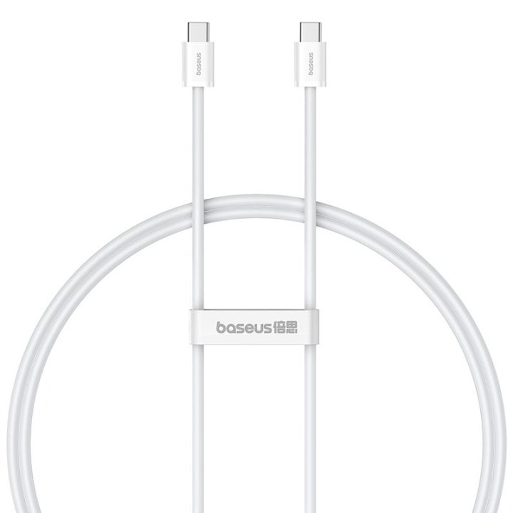 Baseus Superior USB C a cavo dati USB C 1 m 30 W bianco