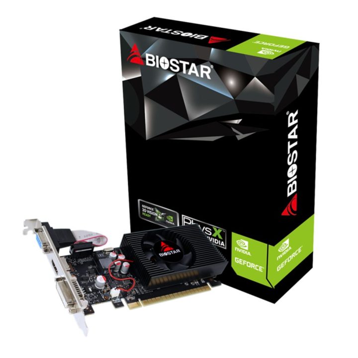 Biostar VN7313THX1 scheda grafica NVIDIA GeForce GT 730 2 GB GDDR3