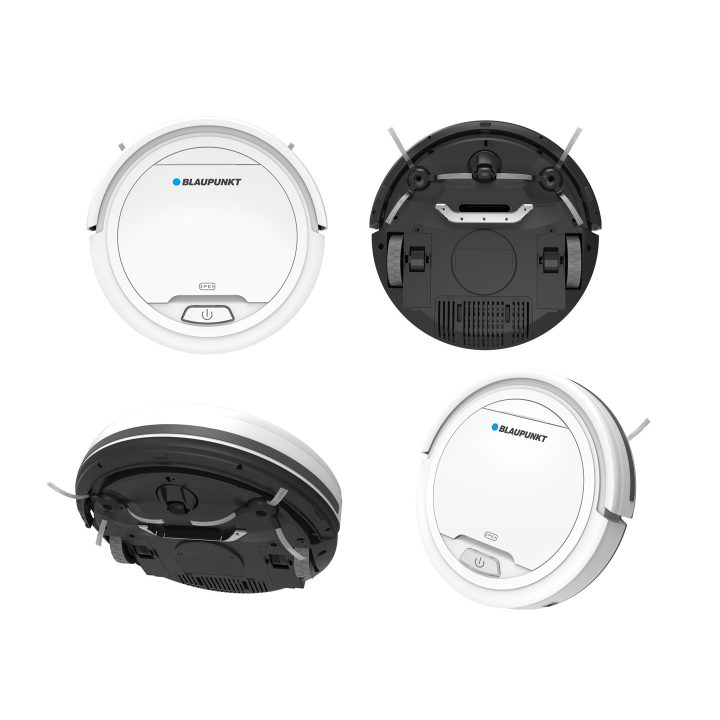 Blaupunkt RVC201 robot aspirapolvere 0.5 L senza sacchetto bianco