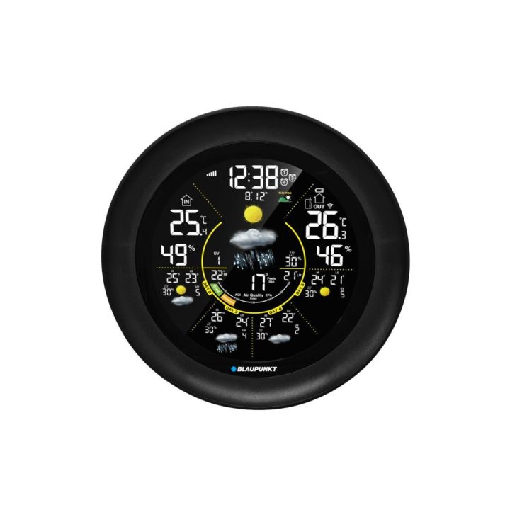 Blaupunkt WS65BK APP stazione meteo nera