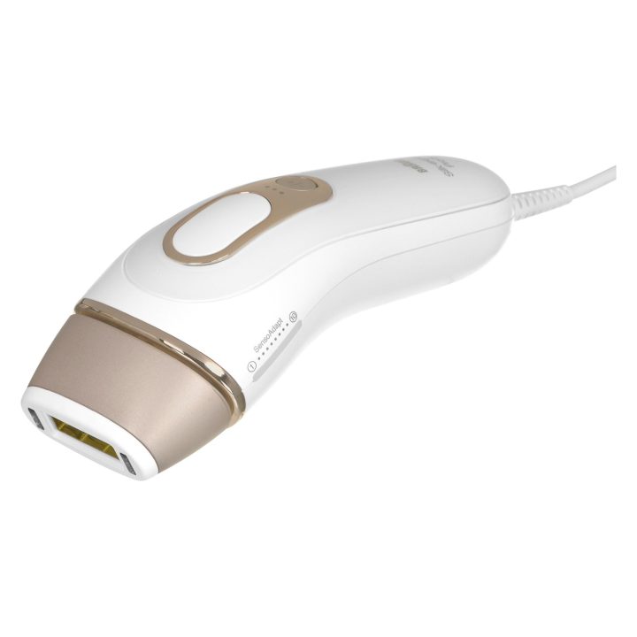 BRAUN Silk-expert Pro 5 PL5243 IPL Depilator IPL sistema di epilazione bianco oro