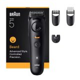Braun BeardTrimmer 5 BT5520 Regolabarba a batteria 40 2 cm Bagnato & Secco nero