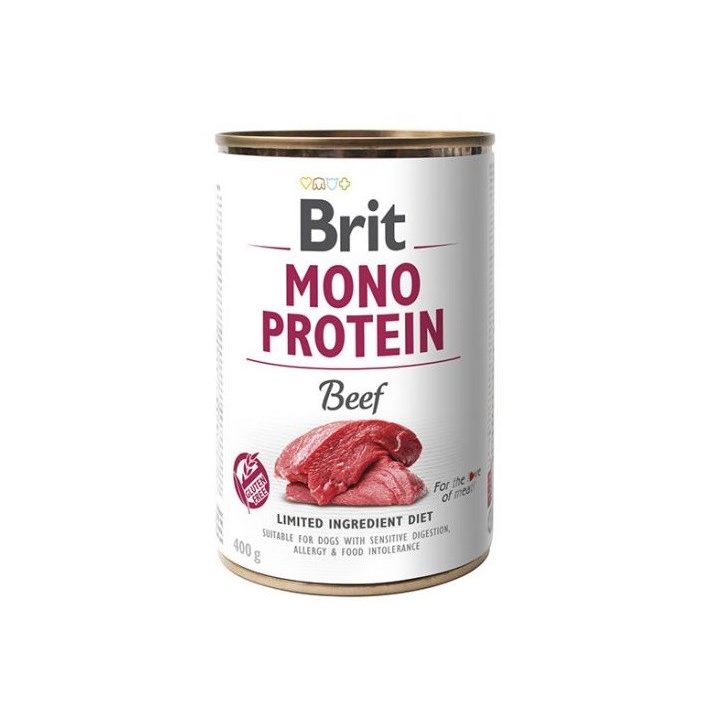 BRIT Monoprotein manzo - cibo umido per cani - 400 g