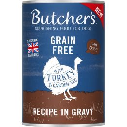 BUTCHER'S Original Recipe in salsa Tacchino - Cibo umido per cani - 400 g