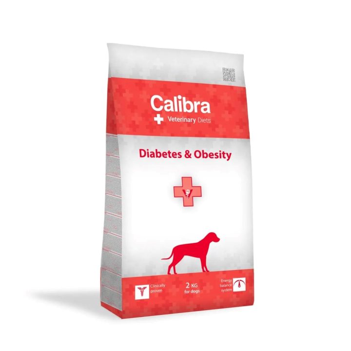 CALIBRA VD Dog Diabetes&Obesity - cibo secco per cani - 2kg