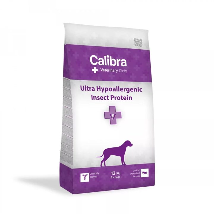CALIBRA Veterinary Diets Dog Ultra-Hypoallergenic Insect - cibo secco per cani - 12kg