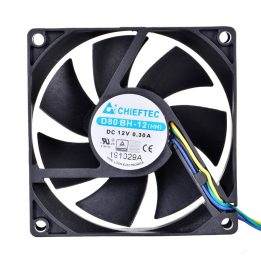 Chieftec AF-0825PWM componente di raffreddamento per computer Case per PC nero