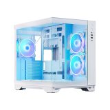Chieftec GM-30W-TG-OP case per PC Cube bianco