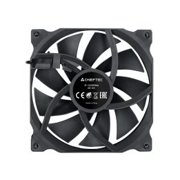 Chieftec ZF-1225PWM sistema di raffreddamento ventola case per PC 12 cm nero 1 pc