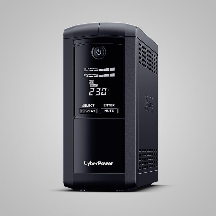 CyberPower Tracer III VP700ELCD-FR gruppo di continuità (UPS) Line-Interactive 0.7 kVA 390 W 4 AC prese
