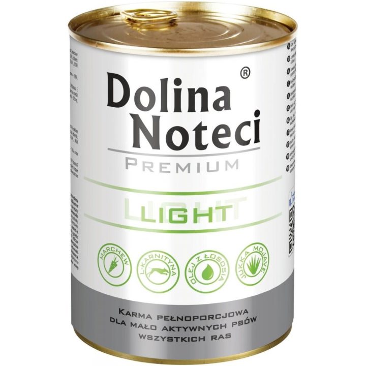 DOLINA NOTECI Premium Light - Cibo umido per cani - Maiale Pollo - 400 g