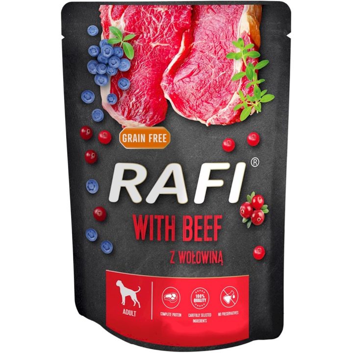 DOLINA NOTECI Rafi con manzo - cibo umido per cani - 300g
