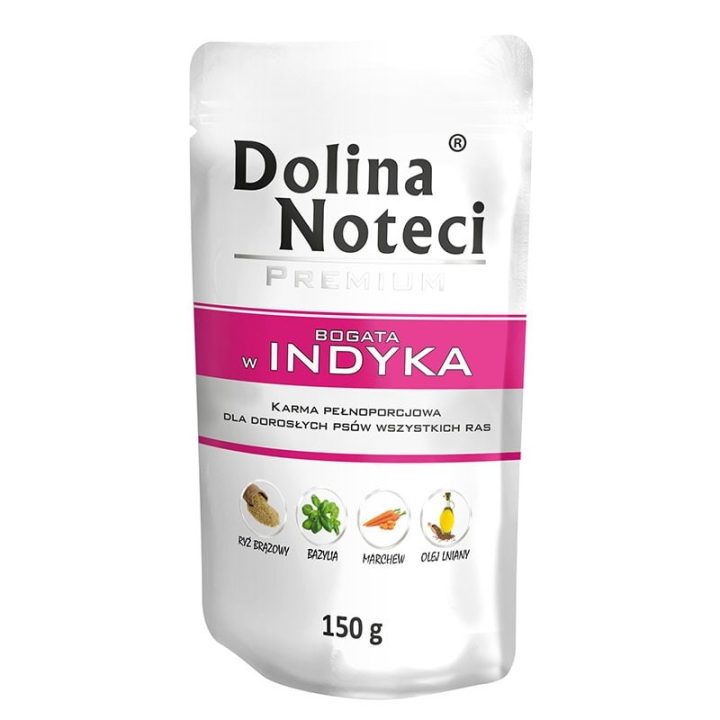 Dolina Noteci 5902921300700 cibo umido per cani Tacchino Adult 150 g