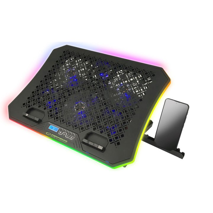 Esperanza EGC109 ventola di raffreddamento per notebook 2100 RPM nero