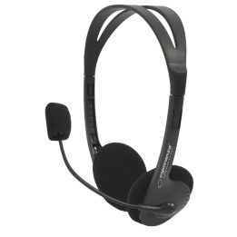 Esperanza EH102 Cuffie/auricolare cablate archetto Chiamate/Musica nero