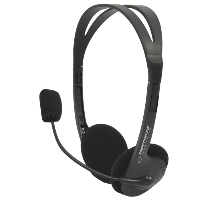 Esperanza EH102 Cuffie/auricolare cablate archetto Chiamate/Musica nero