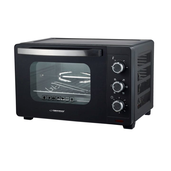 Esperanza EKO006N Mini Forno con convezione e spiedo 25 l 1600W nero