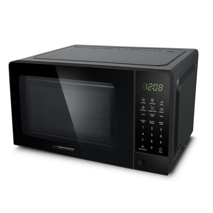 Esperanza EKO009 Microonde Microonde Solo nero da piano cottura 20 L 700 W