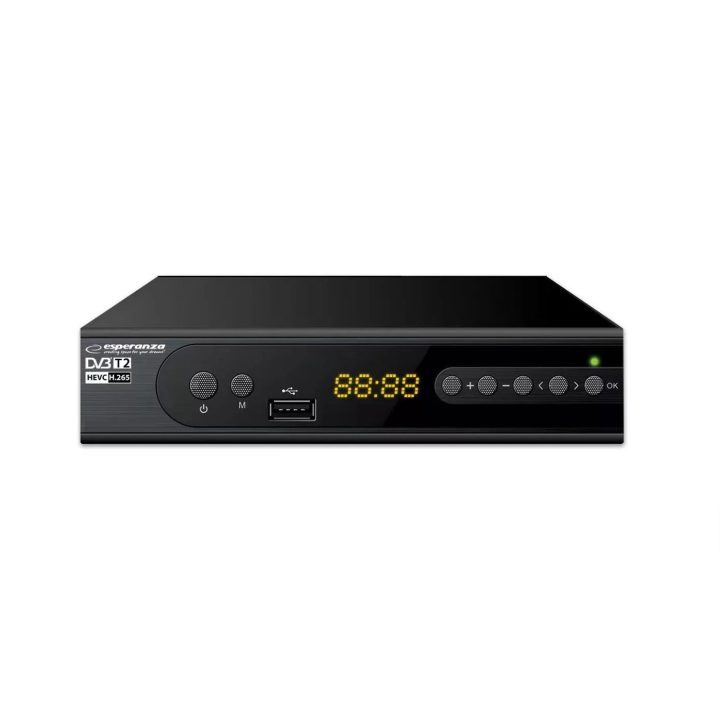 Esperanza EV106R TV decoder digitale terrestre Nero