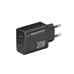 Esperanza EZC105K caricabatterie da rete 20W nero