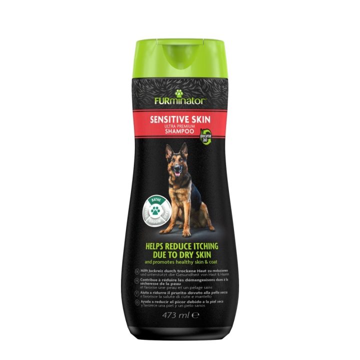 FURminator Sensitive Skin Ultra Premium - shampoo per cani - 473ml