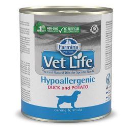 FARMINA Vet Life Diet DOG Ipoallergenico anatra & patata - cibo umido per cani - 300 g