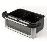 G3 Ferrari G10223 friggitrice Doppia 12 L Autonoma 2200 W Friggitrice ad aria calda Nero Acciaio inossidabile