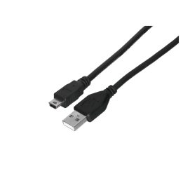 Gembird 1.8m USB 2.0 A/mini-USB M USB cavo USB A Mini-USB B nero