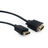 Gembird CCP-DPM-VGAM-6 adattatore cavo video 1.8 m VGA (D-Sub) DisplayPort nero