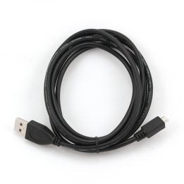 Gembird CCP-MUSB2-AMBM-1M USB cavo USB 2.0 Micro-USB B USB A nero