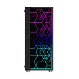 Gembird Fornax 2500 ARGB Gaming case per PC ATX Midi Tower retroilluminazione Nero