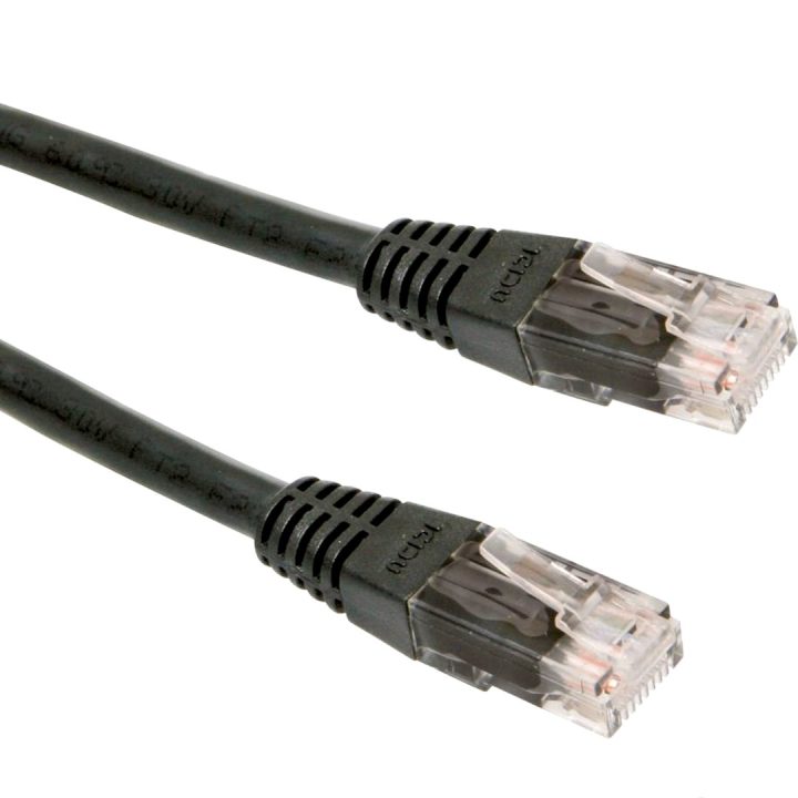Gembird PP12-3M/BK cavo di rete nero Cat5e U/UTP (UTP)