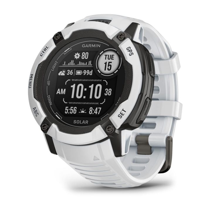 Garmin Instinct 2X Solar 2.79 cm (1.1 ) MIP 50 mm Digitale 176 x 176 pixel Touchscreen bianco GPS (satellite)