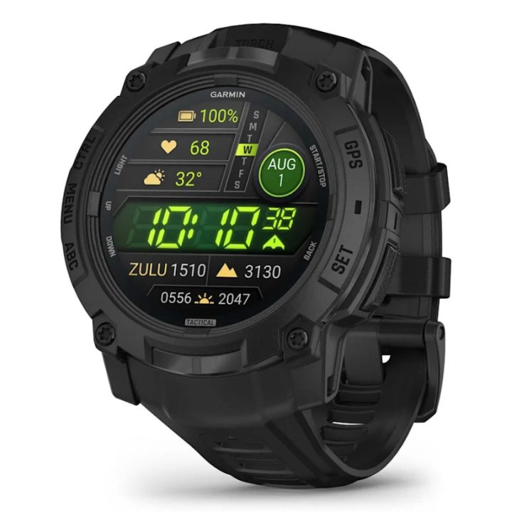 Garmin Instinct 3 Edizione Tattica 3.3 cm (1.3 ) AMOLED 50 mm Digitale 416 x 416 pixel nero GPS (satellite)