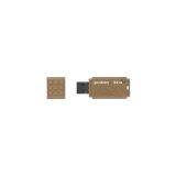 Goodram UME3 Eco Friendly USB chiavetta USB 32 GB USB Type-A 3.2 Gen 1 (3.1 Gen 1) marrone