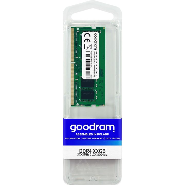 Goodram GR3200S464L22/32G modulo memoria 32 GB 1 x 32 GB DDR4 3200 MHz